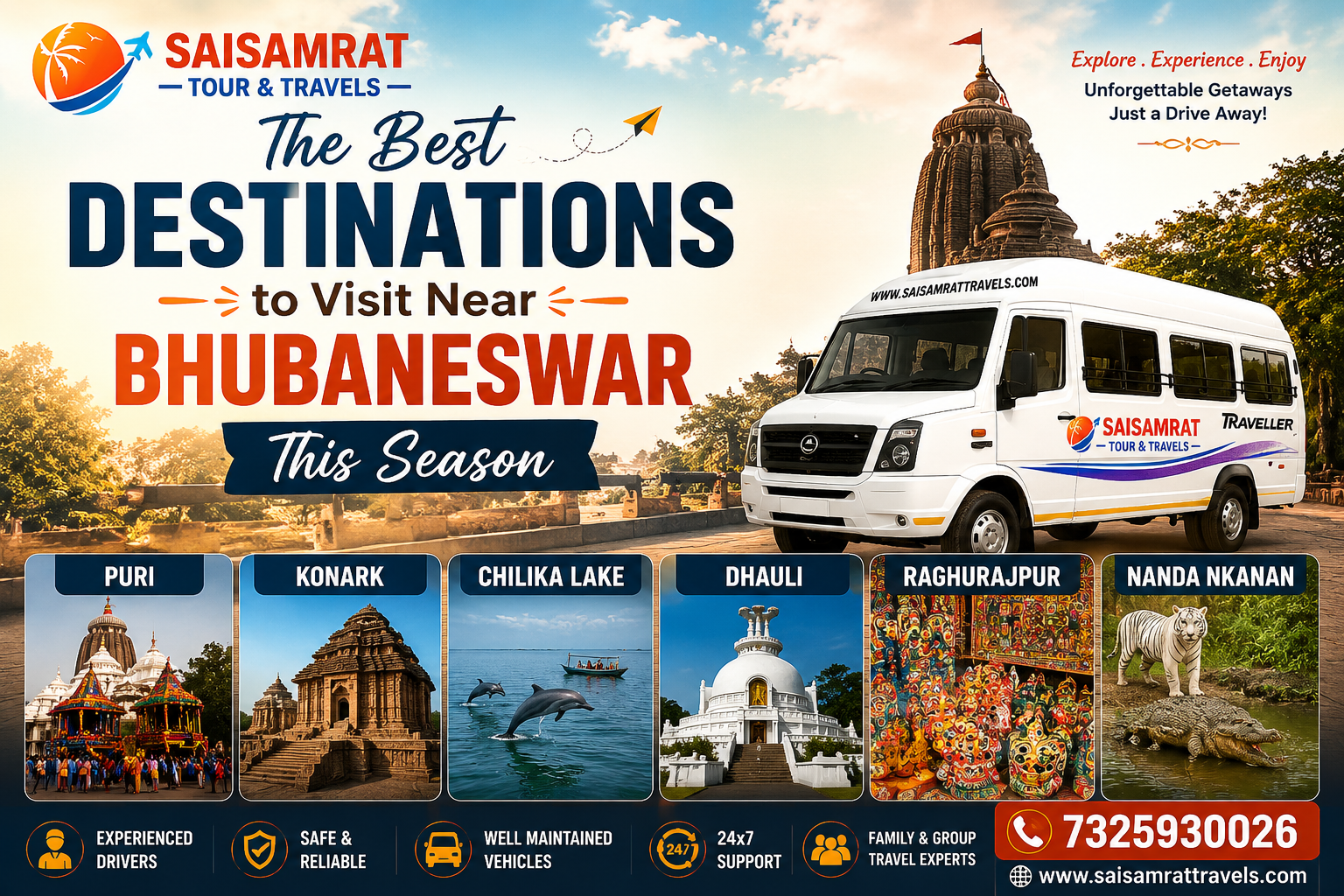 The Best Destinations to Visit Near Bhubaneswar This Season