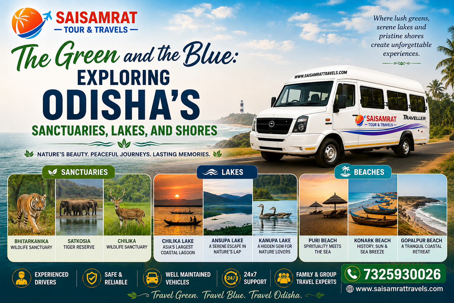 Lakes & Sanctuaries to Explore Around Bhubaneswar